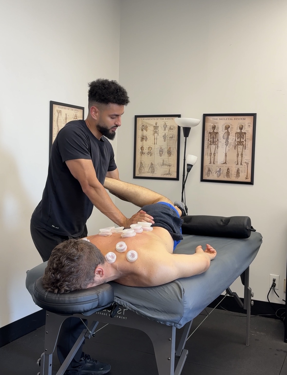 Athletic therapy treatment session at Step One